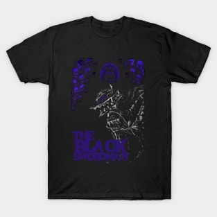 The black swordman purple T-Shirt